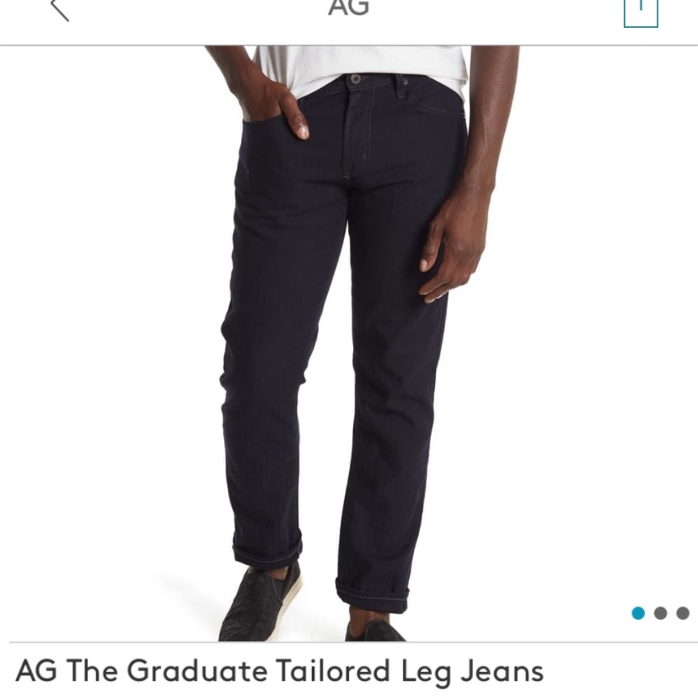 AG THE GRADUATE TAILORED LEG JEANS
